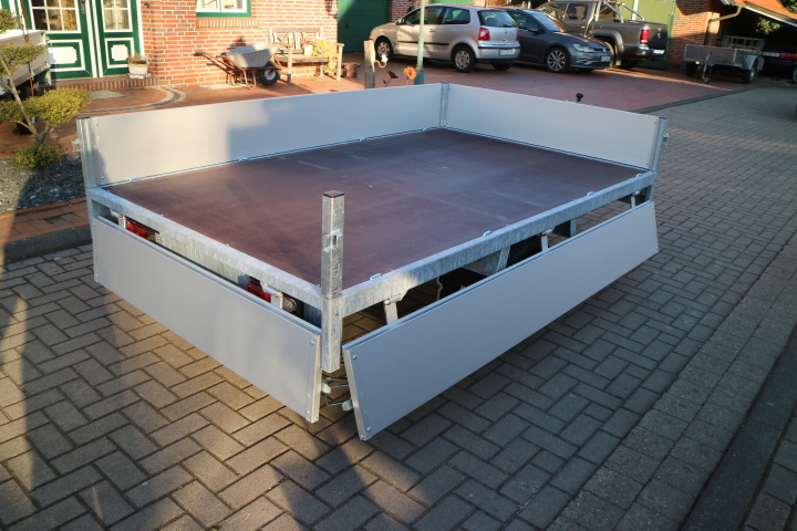 Anssems PSX S 1350 251x153 cm , Alu Bordwände 