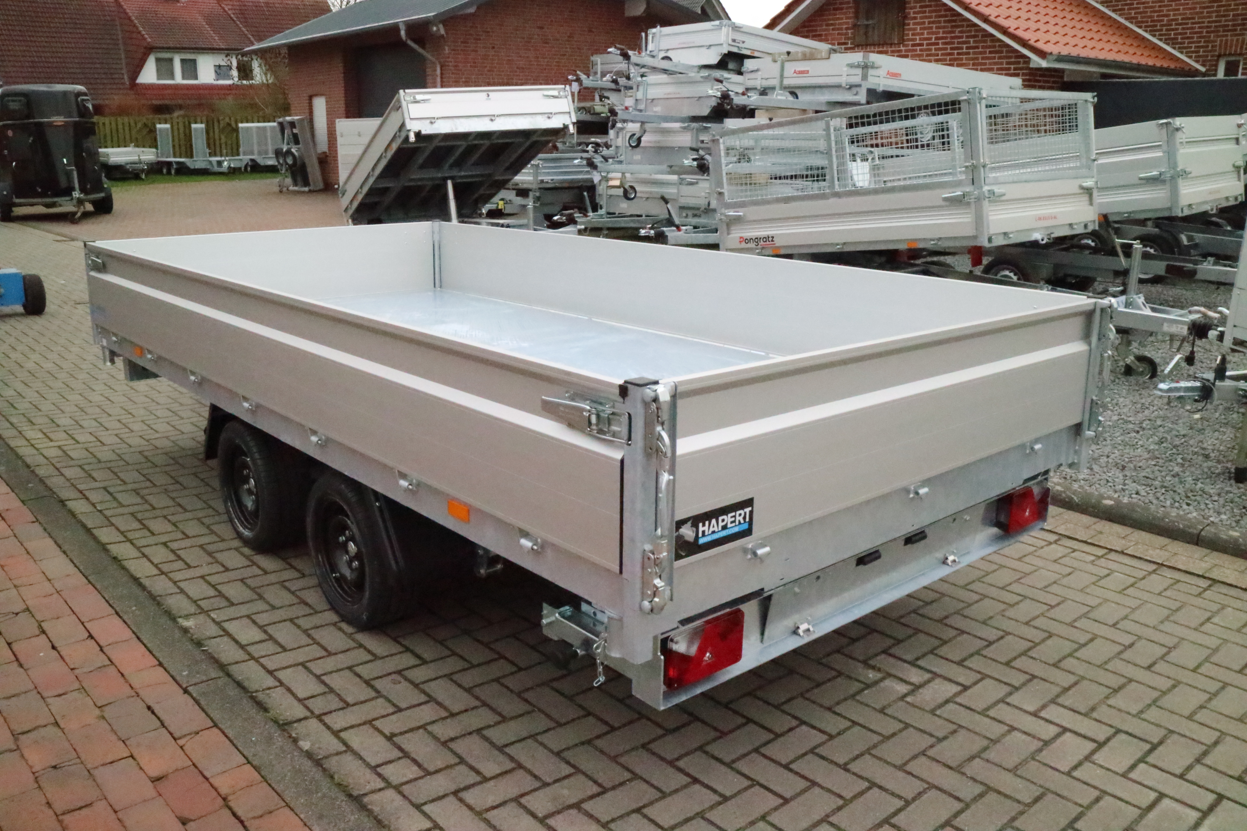 Hapert Cobalt 3 Seiten Kipper 3500 kg 405x200 cm  