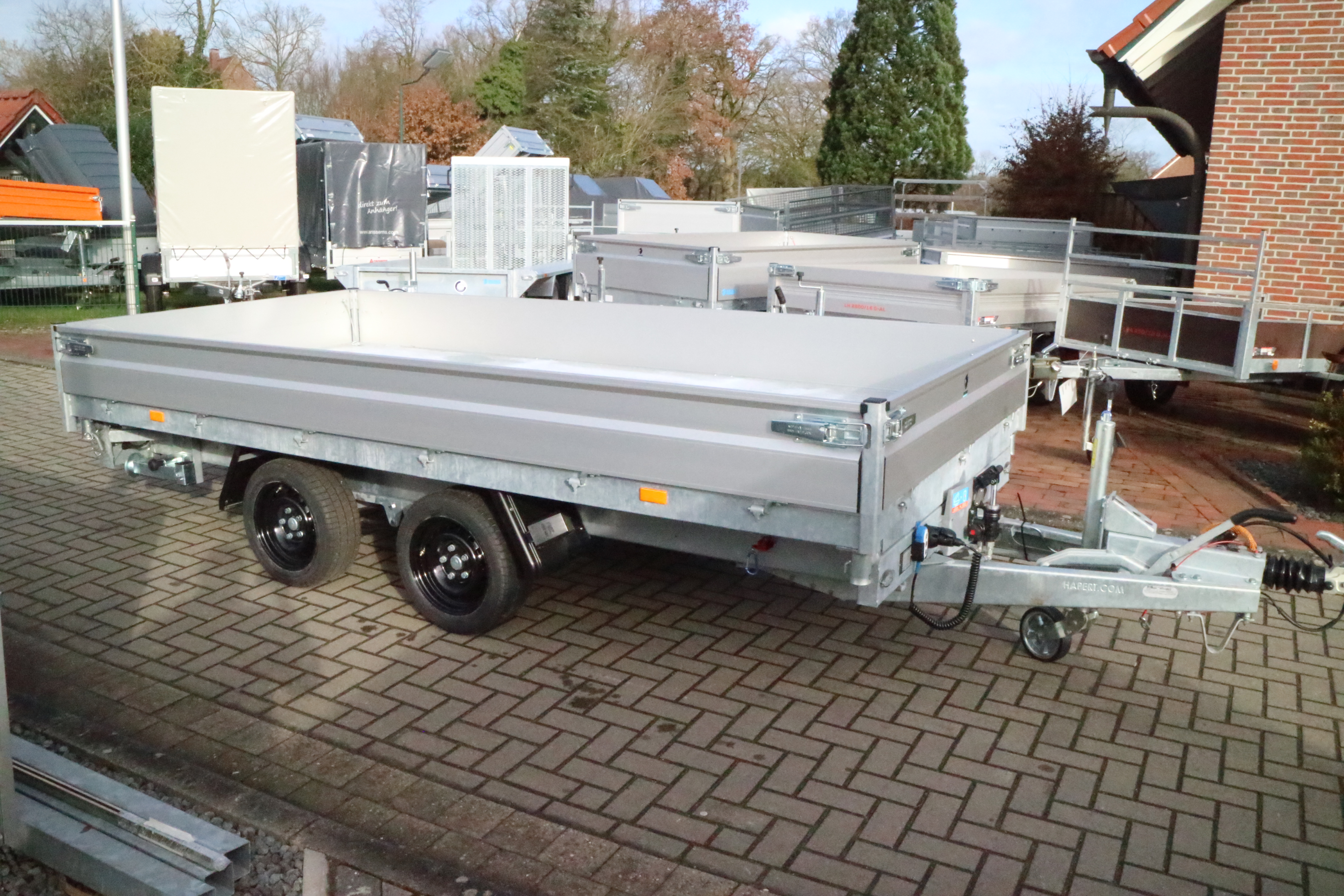 Hapert Cobalt 3 Seiten Kipper 3500 kg 375x180 cm 