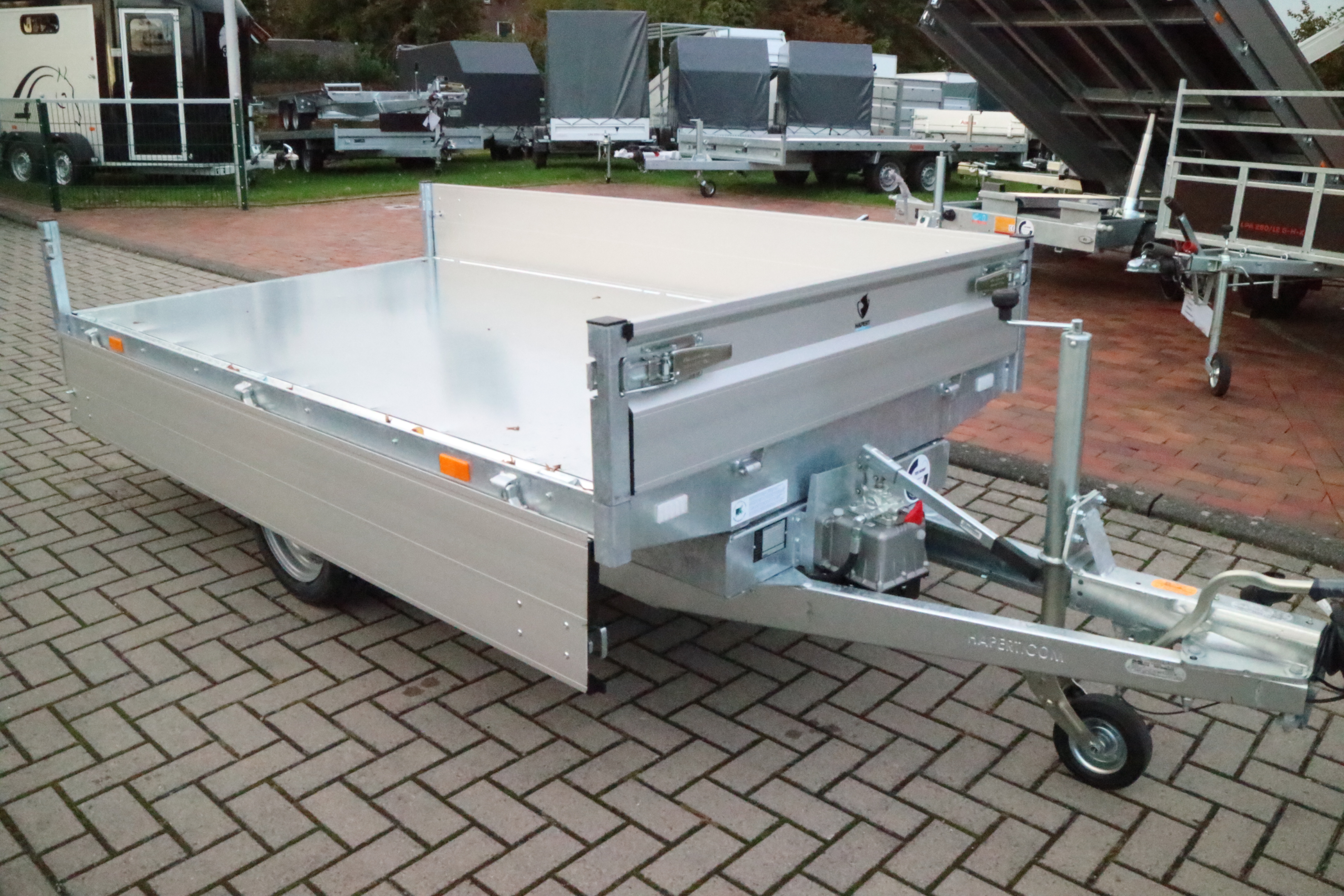 Hapert Cobalt Heckkipper Kipper 1500 kg 260x150 cm    