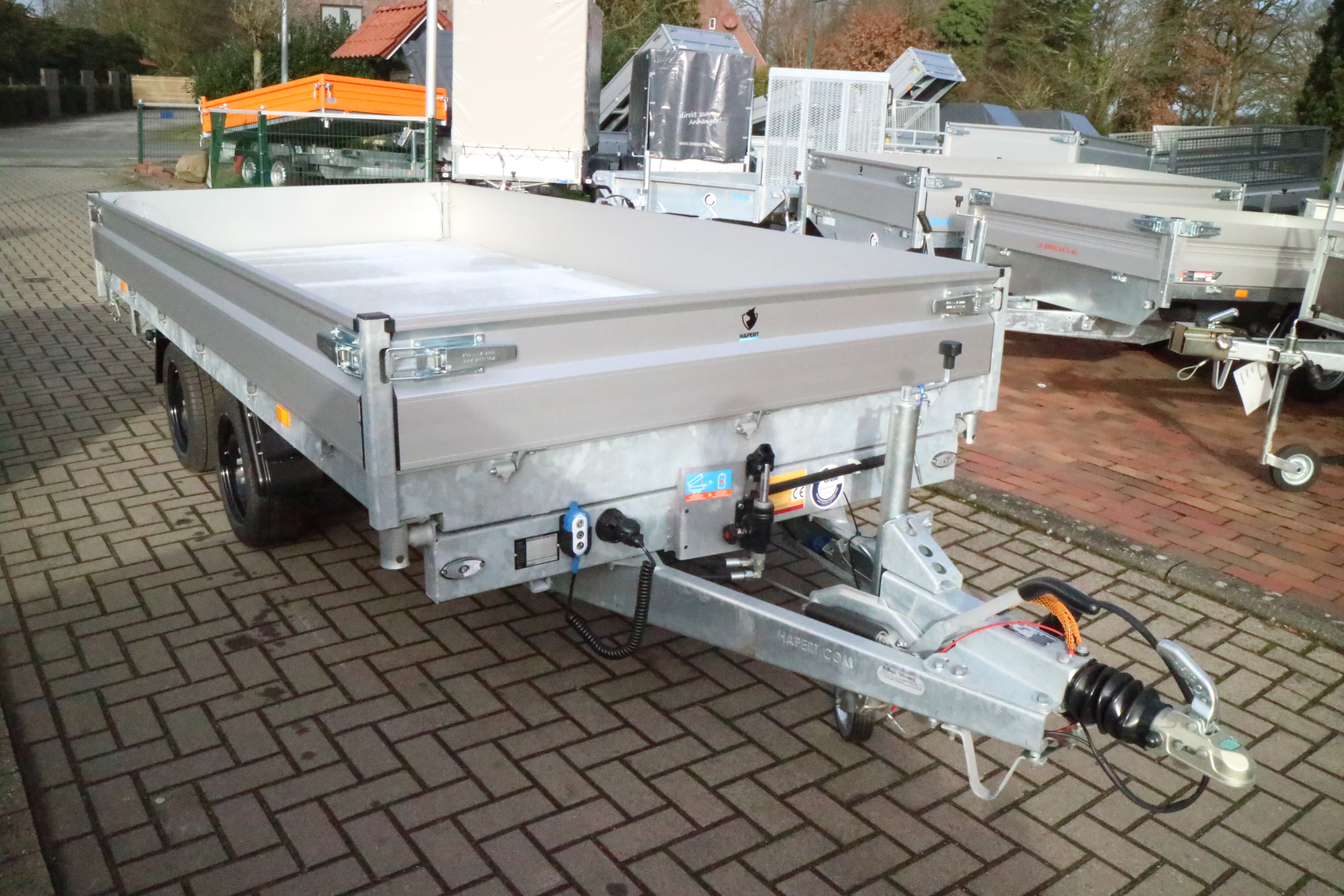 Hapert Cobalt 3 Seiten Kipper 3500 kg 375x180 cm 